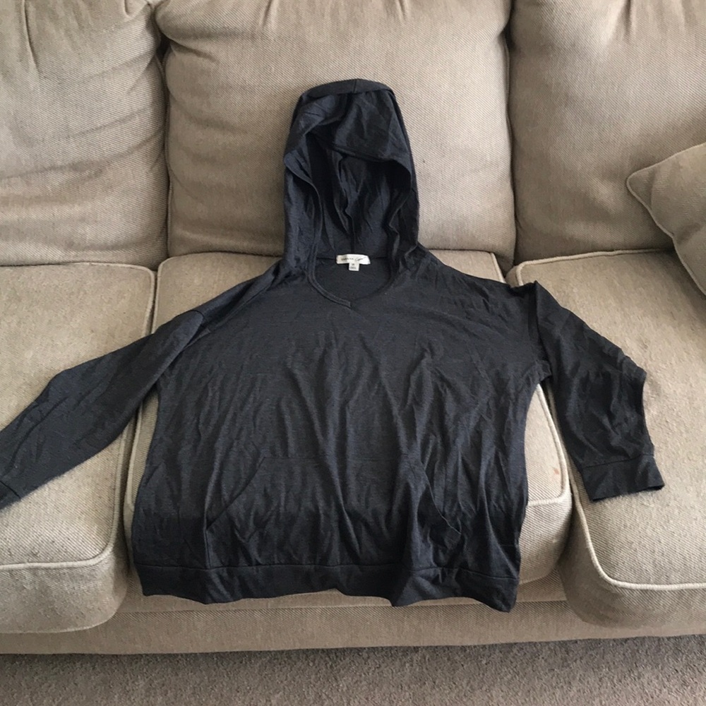NWOT grey lightweight hoodie